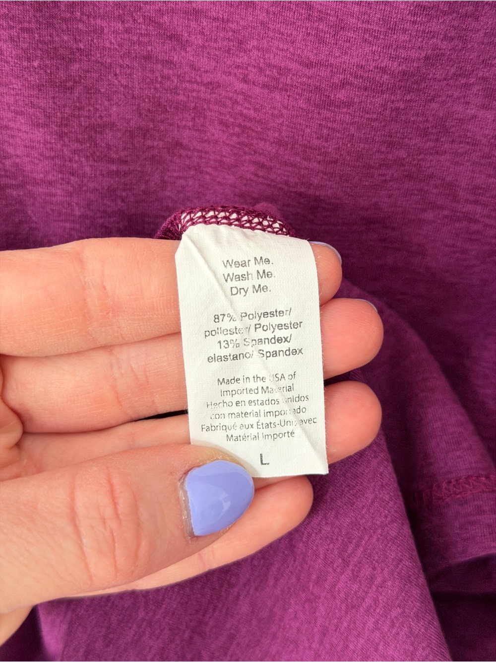 Beyond Yoga Purple Spacedye Captivating Turtleneck Pullover Long Sleeve Top - Picture 7 of 8